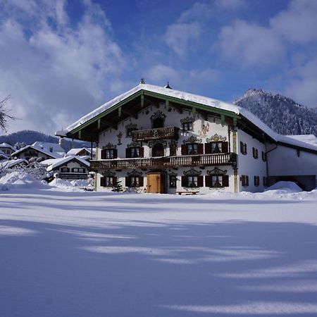 Ferienwohnung Schwabenbauernhof Ruhpolding Exterior foto
