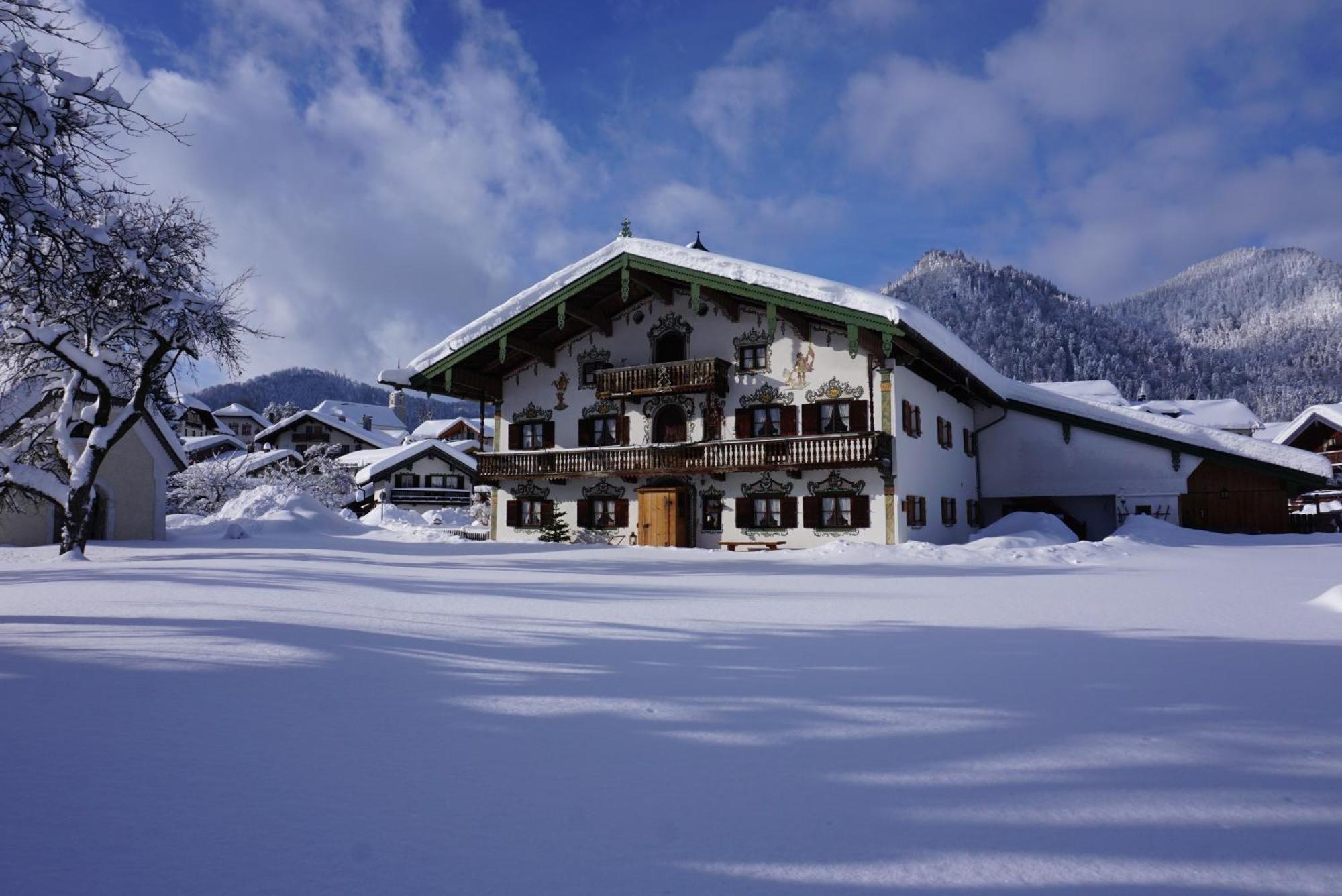 Ferienwohnung Schwabenbauernhof Ruhpolding Exterior foto